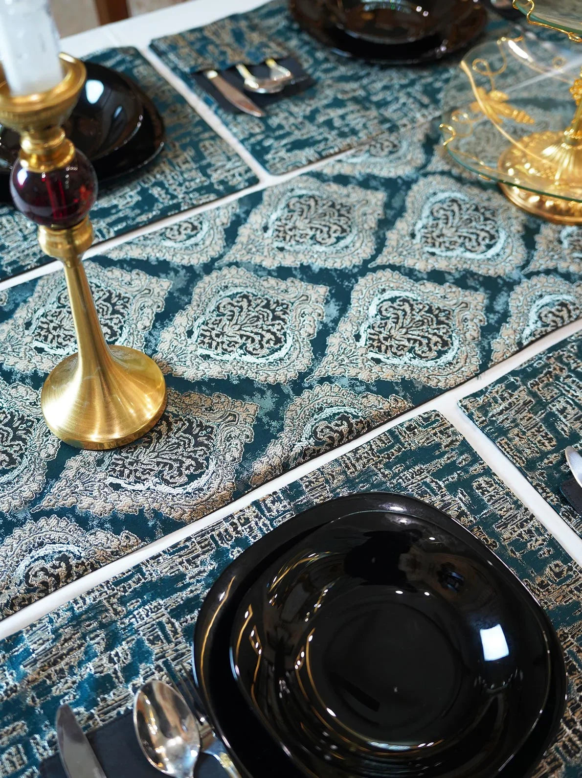 Sapphire Royale Table Runner Set
