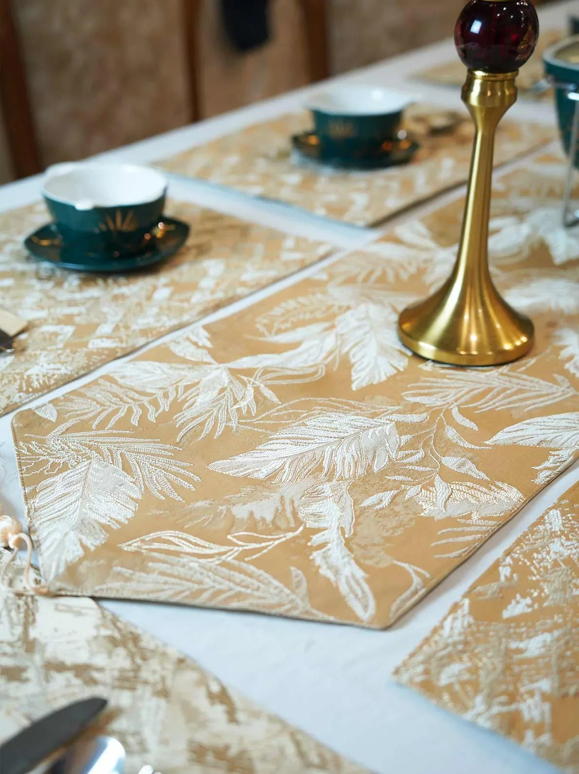 Gold Quartz Table Runner