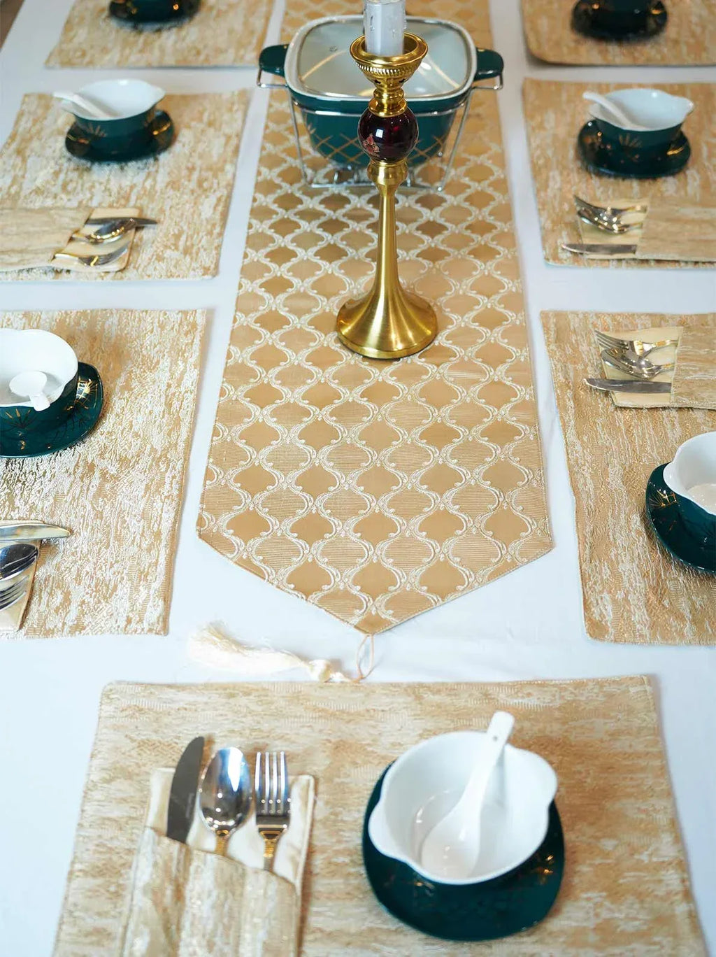 Elysian Gold Table Runner