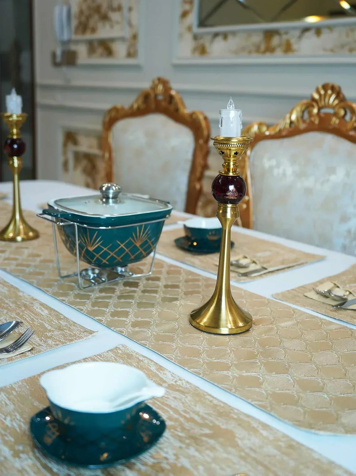 Elysian Gold Table Runner