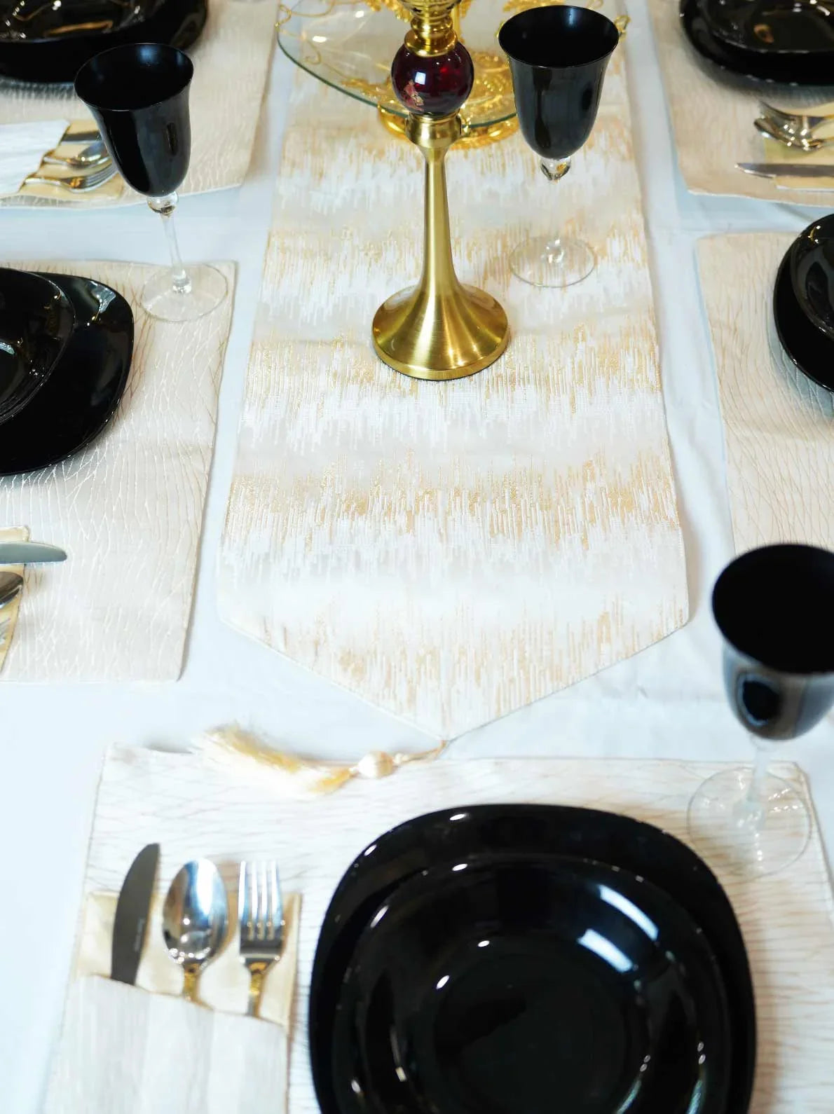 Soft Gold Table Runner
