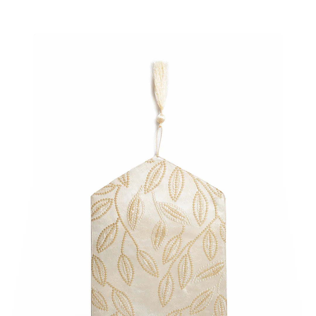 Luxury Thick Lined Damask Table Runner