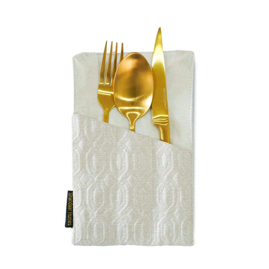 Light Skin Golden Table runner Set