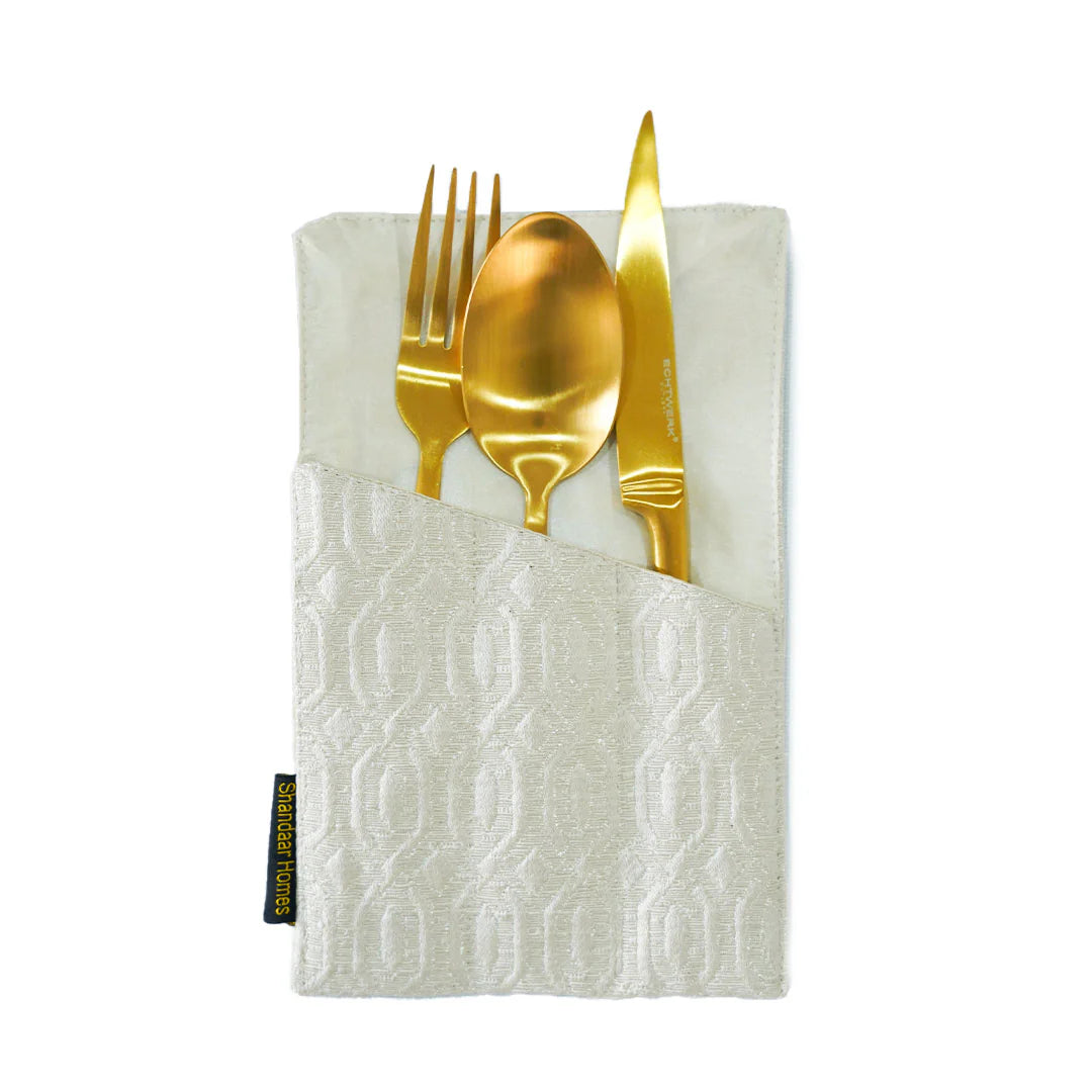 Light Skin Golden Table runner Set