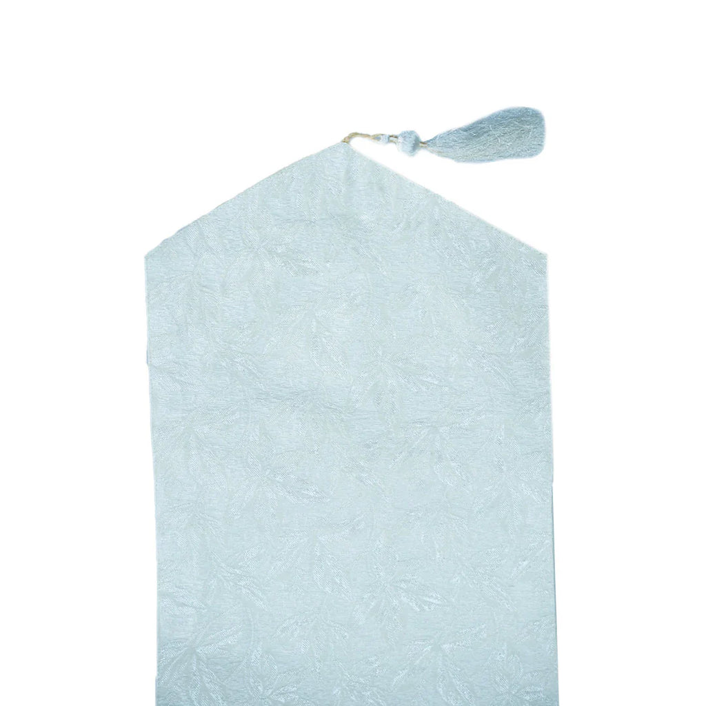 Baroque White Table Runner