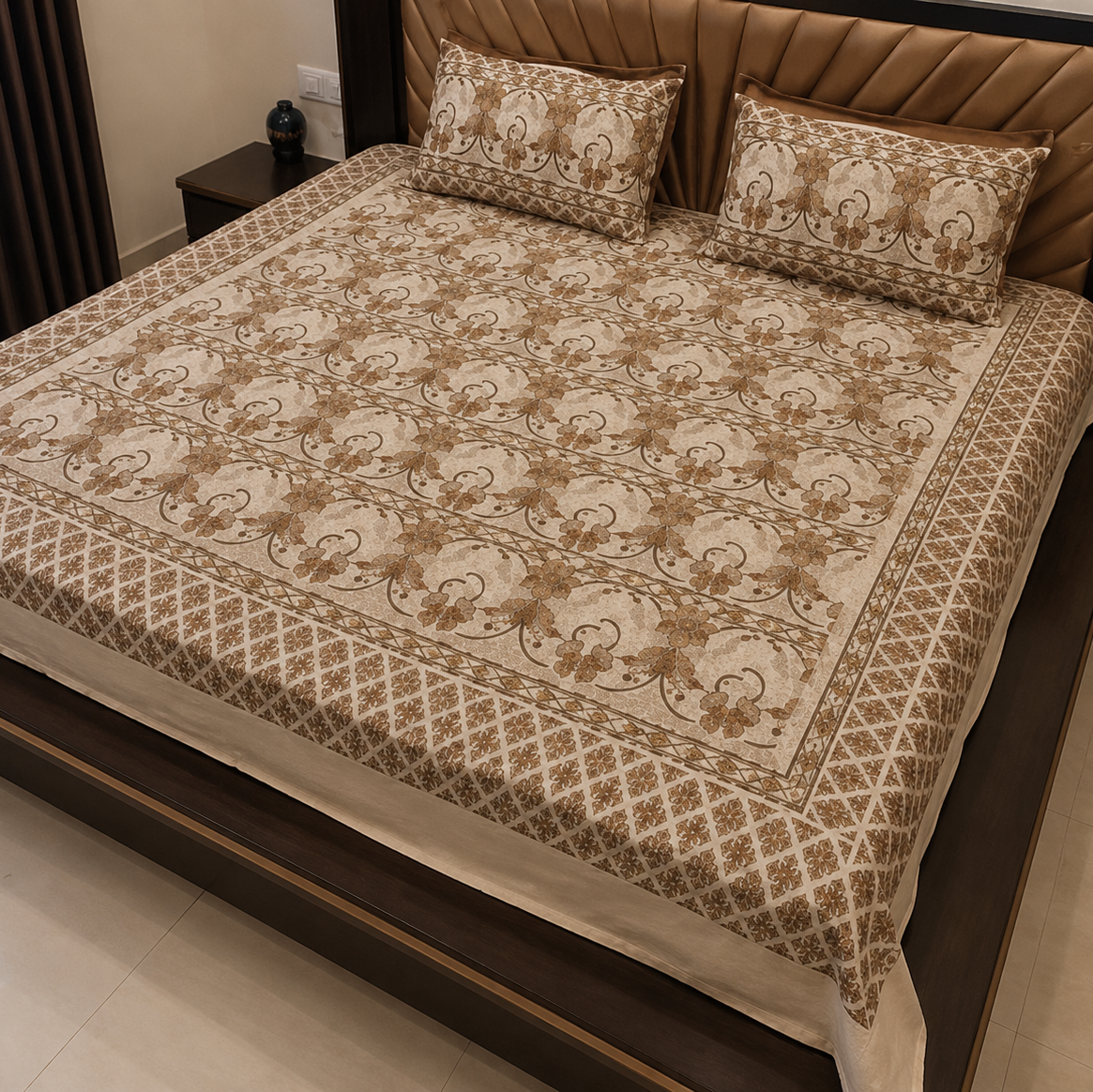 Royal Blossom Fancy Bedsheet