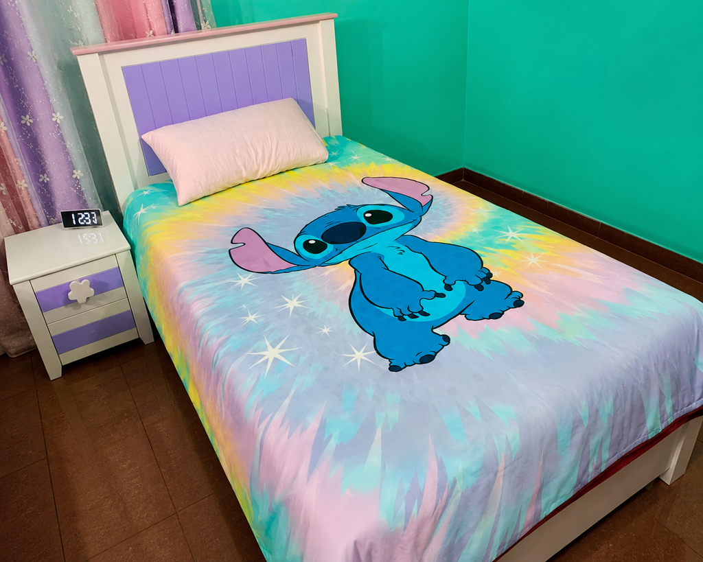 Single Bedsheet Colorful Koala