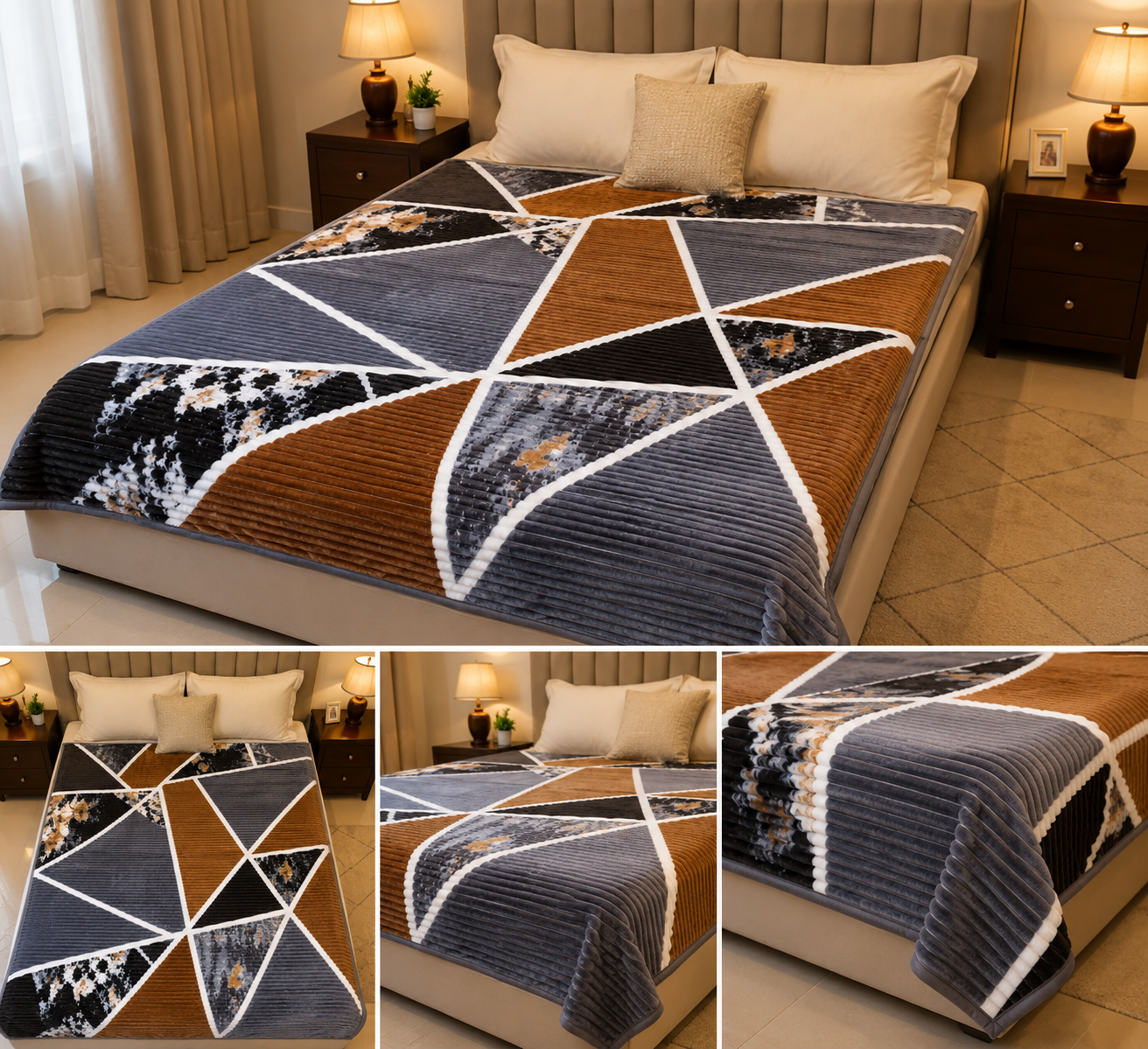 GeoLuxe Bedspread