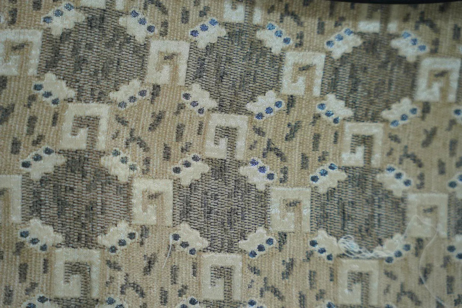 Gold Brown Velvet Table Runner Set