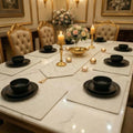 Light Skin Golden Table runner Set