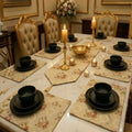 Rainbow Damask Table Runner Set