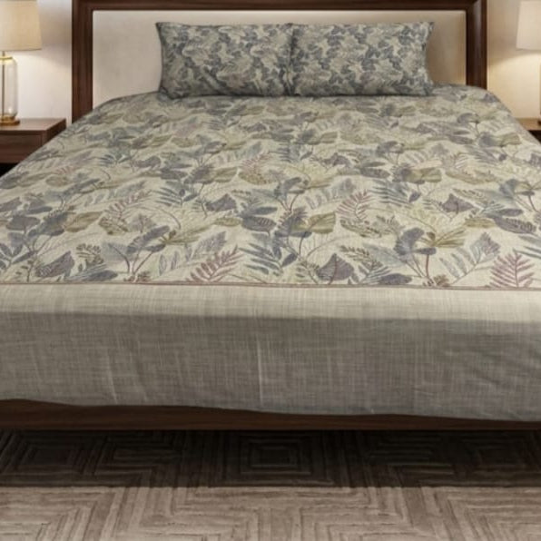 Sage Meadow Flat Bedsheet