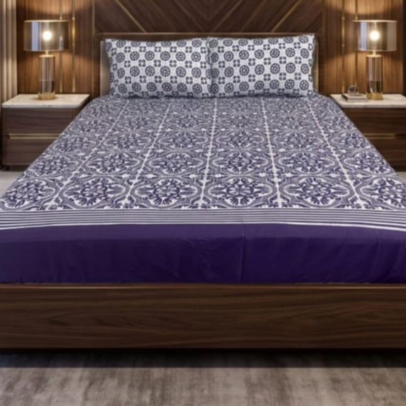 Royal Indigo Flat Bedsheet
