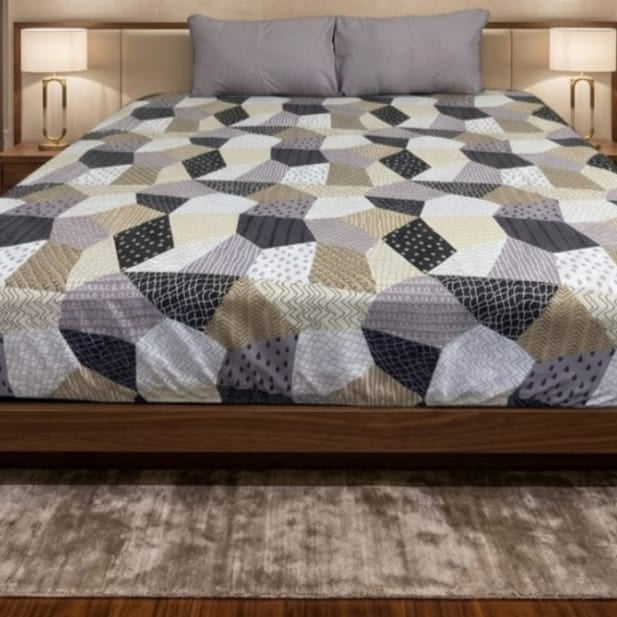 Geo Harmony Fitted Bedsheet