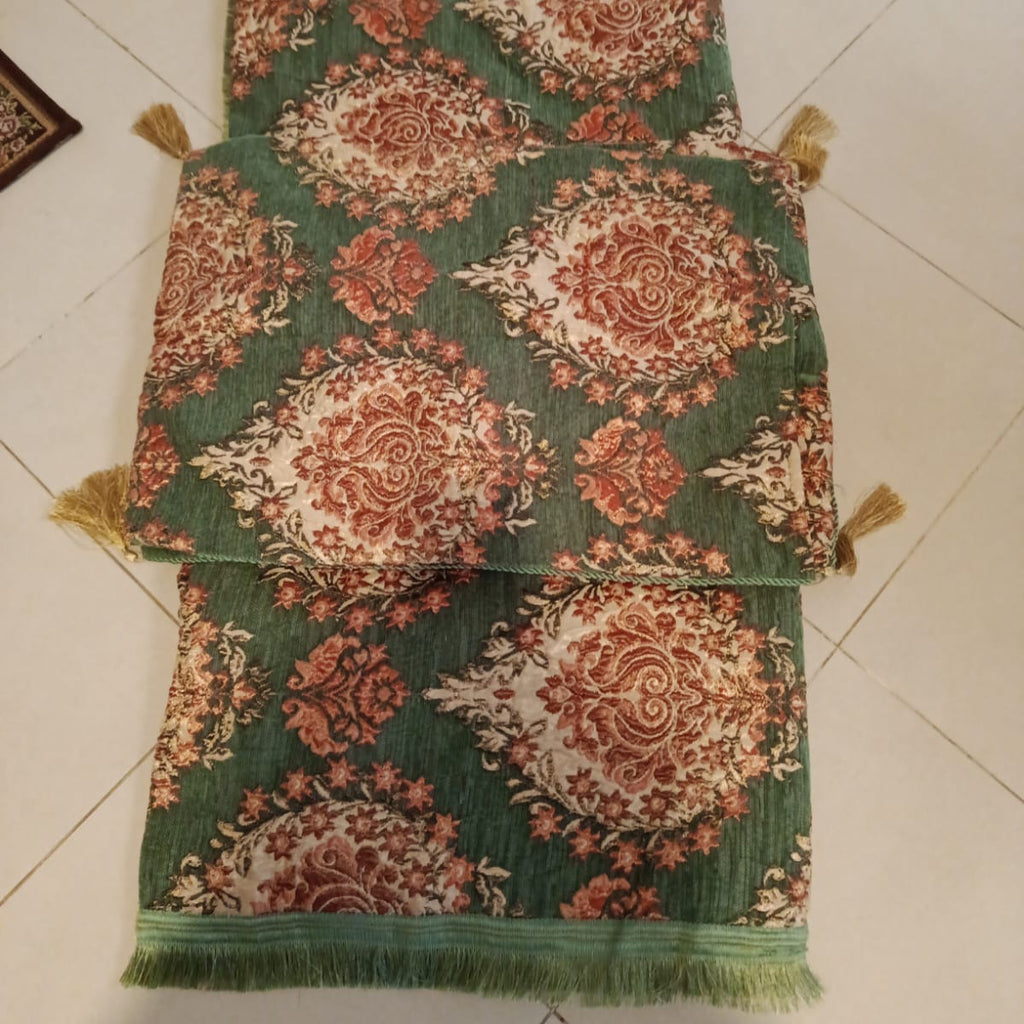 Emerald Blossom Fancy Bedsheet