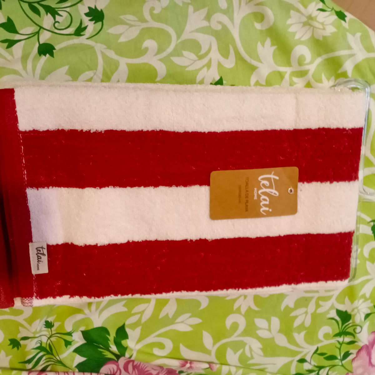 Allbath sheet king size towel red and white
