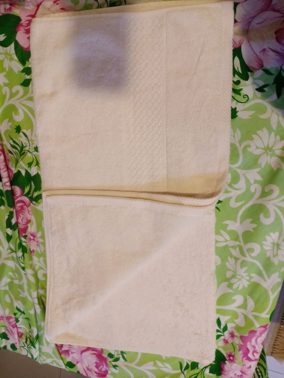 Bath Towel cream color