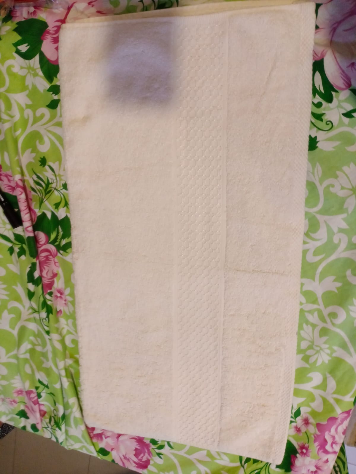 Bath Towel cream color