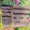 Hand Towel Brown and Cream Pattern