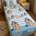 Single Bedsheet Bluey