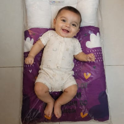 Baby Sleeping Nest Purple Design