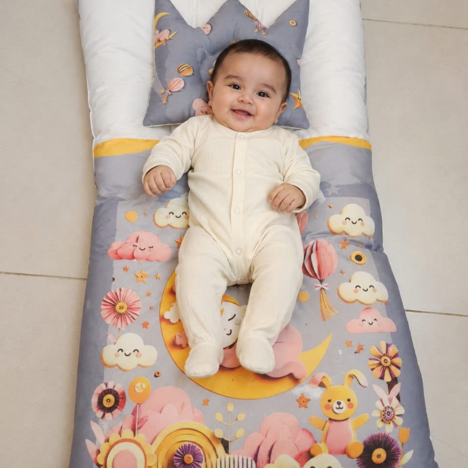 Baby Sleeping Nest Greyish Design