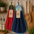 Kitchen hanging towel trianlge shape random color