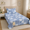 Single Bedsheet Aquatic Blue