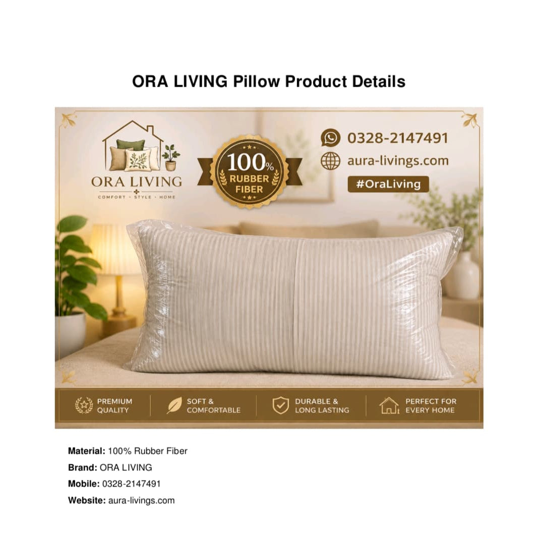 Rubber Fiber One Pillow