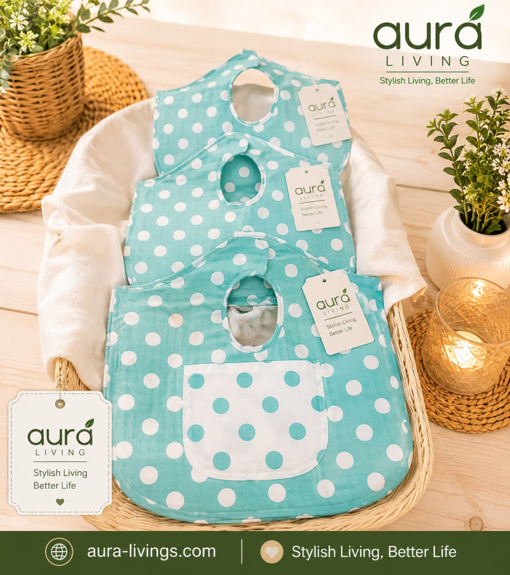 Grociery Bag Blue and White Design