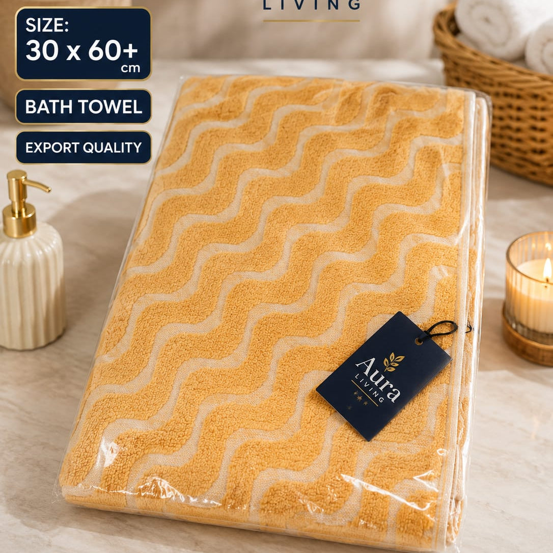 Bath Towel Yellow