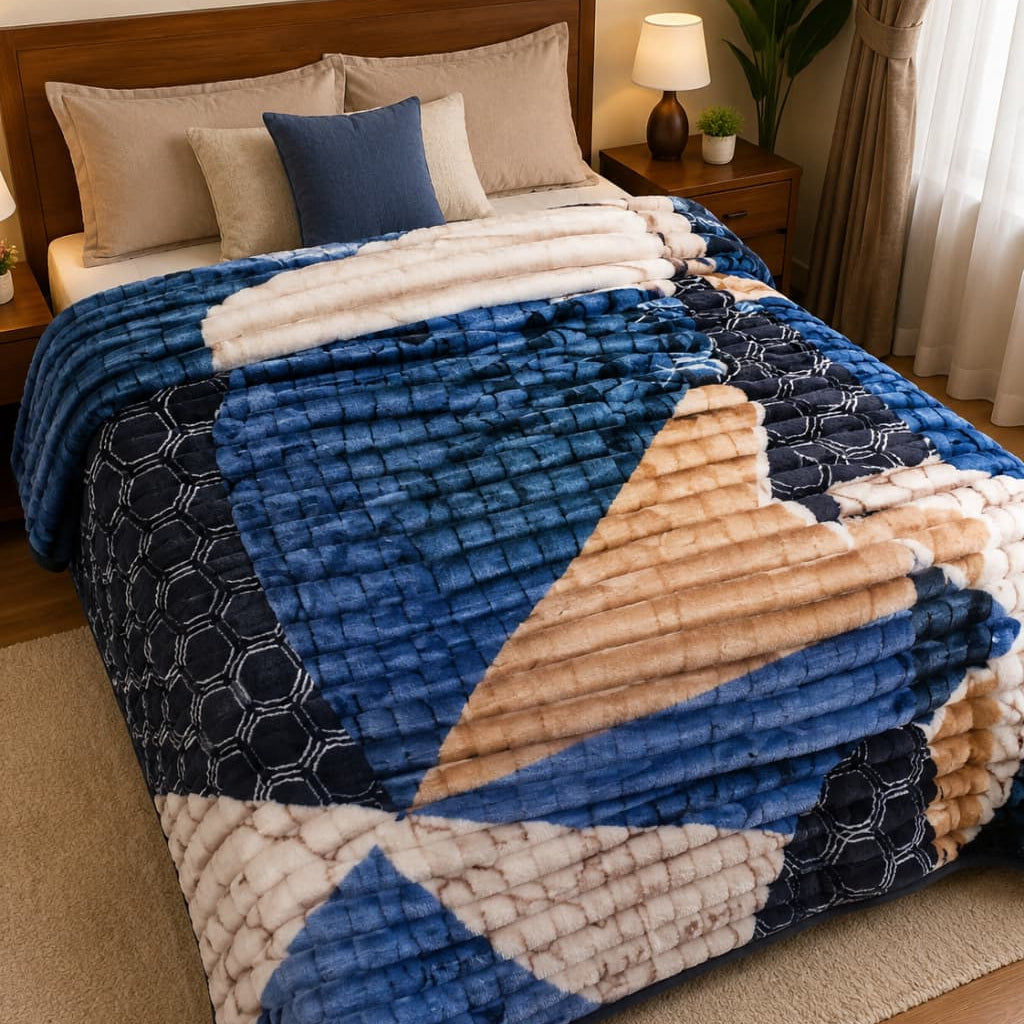 Glacier Blue Bedspread