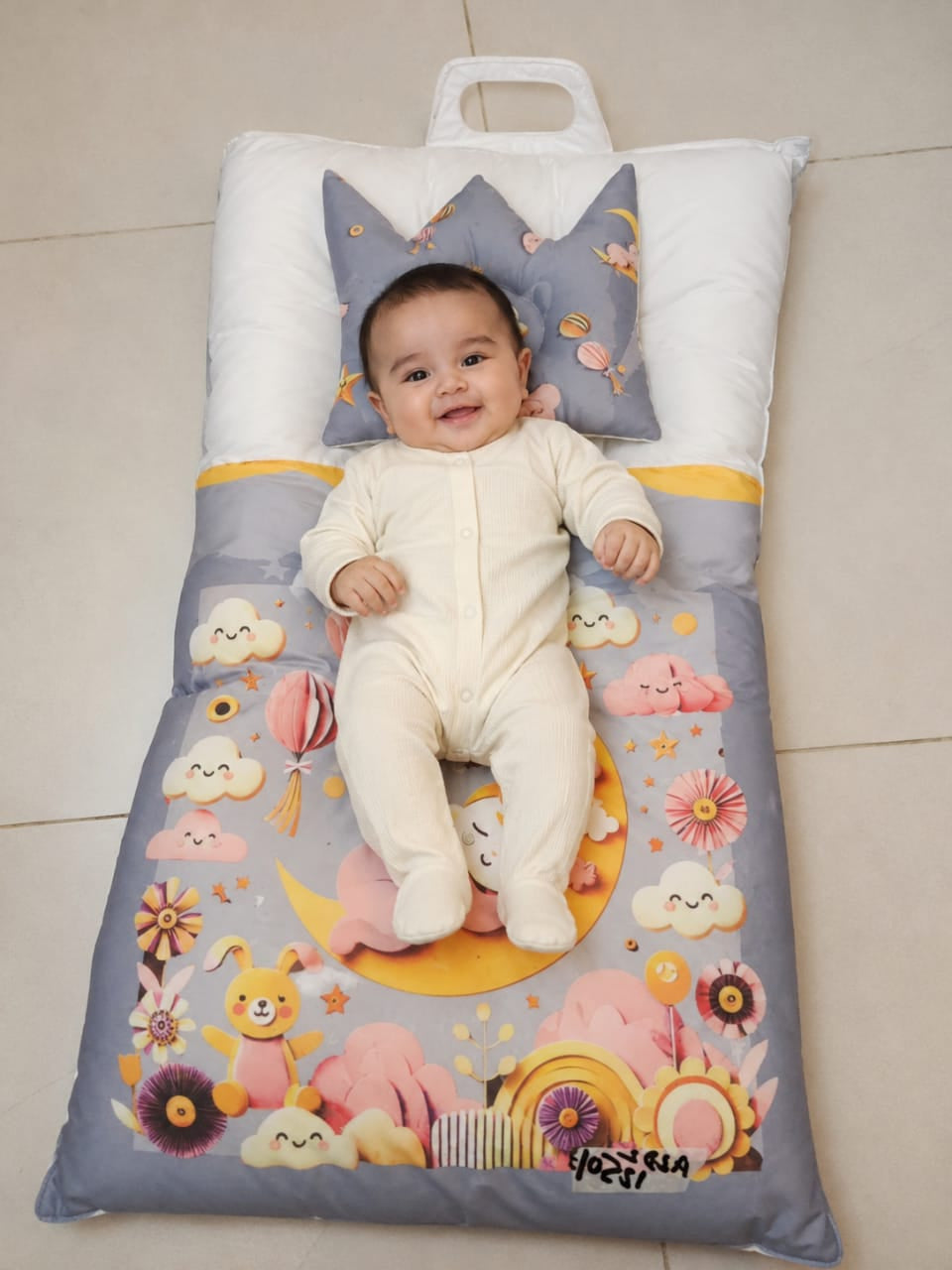 Baby Sleeping Nest Greyish Design