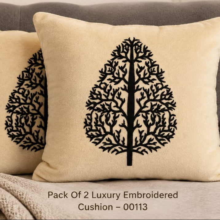 Decorative cushion with covers desert design
